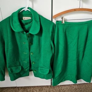 Vintage Wool 3 piece Suit